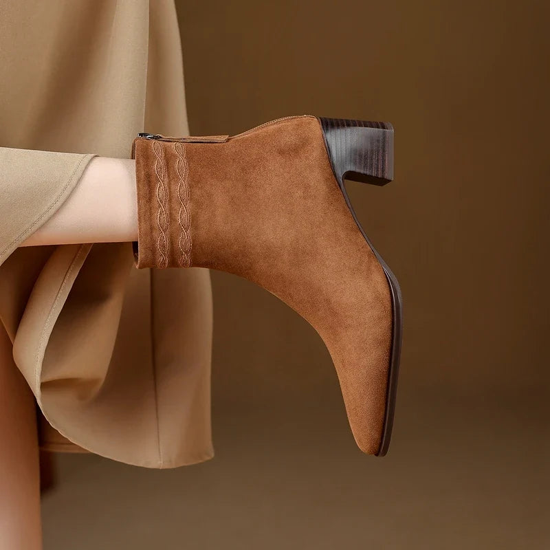 Women's Marisol Square Toe Ankle Boots