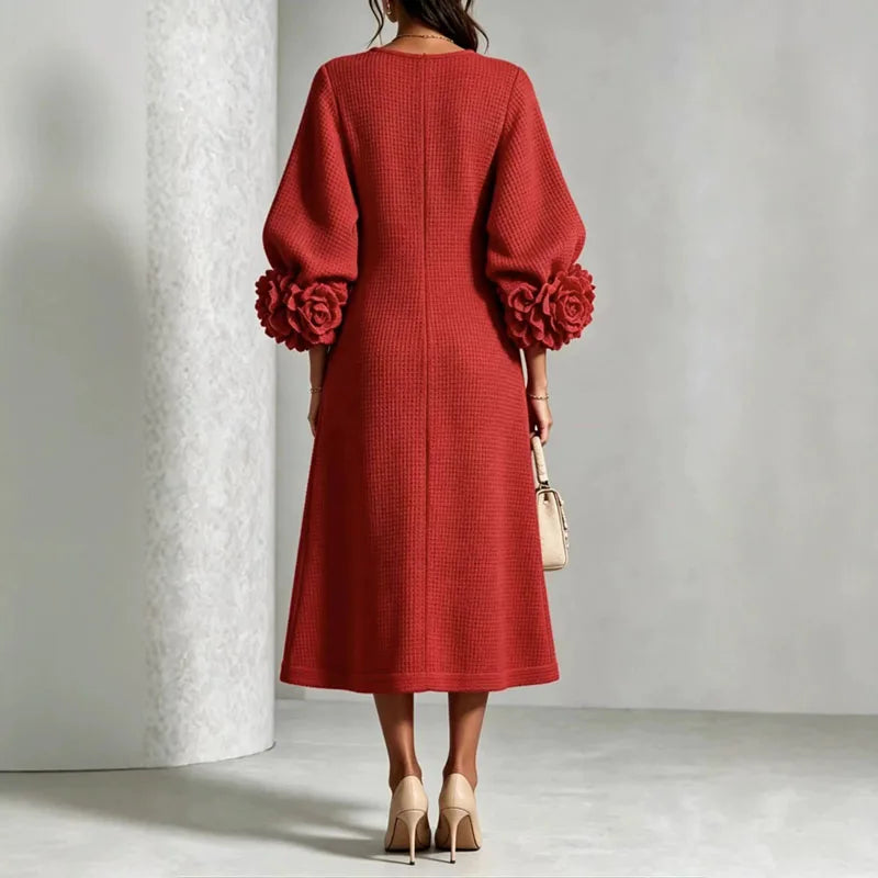 Women's Isadora Button Front Knit Midi Dress