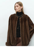 Haven Beck Women's Amaya Faux Fur Plush Short Jacket