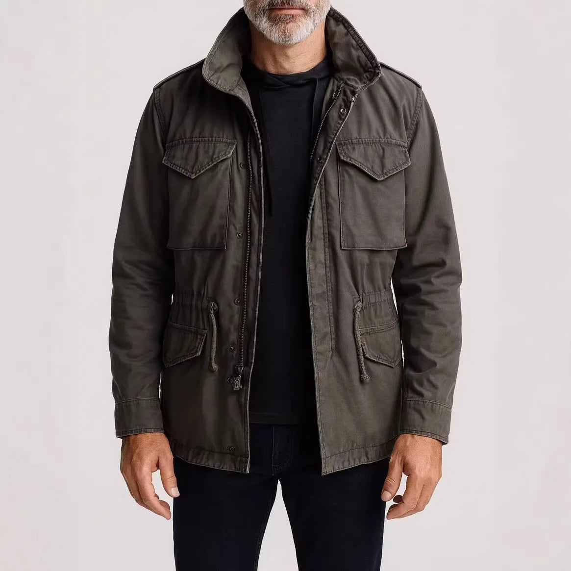 Haven Beck Men's Everett Military Field Jacket