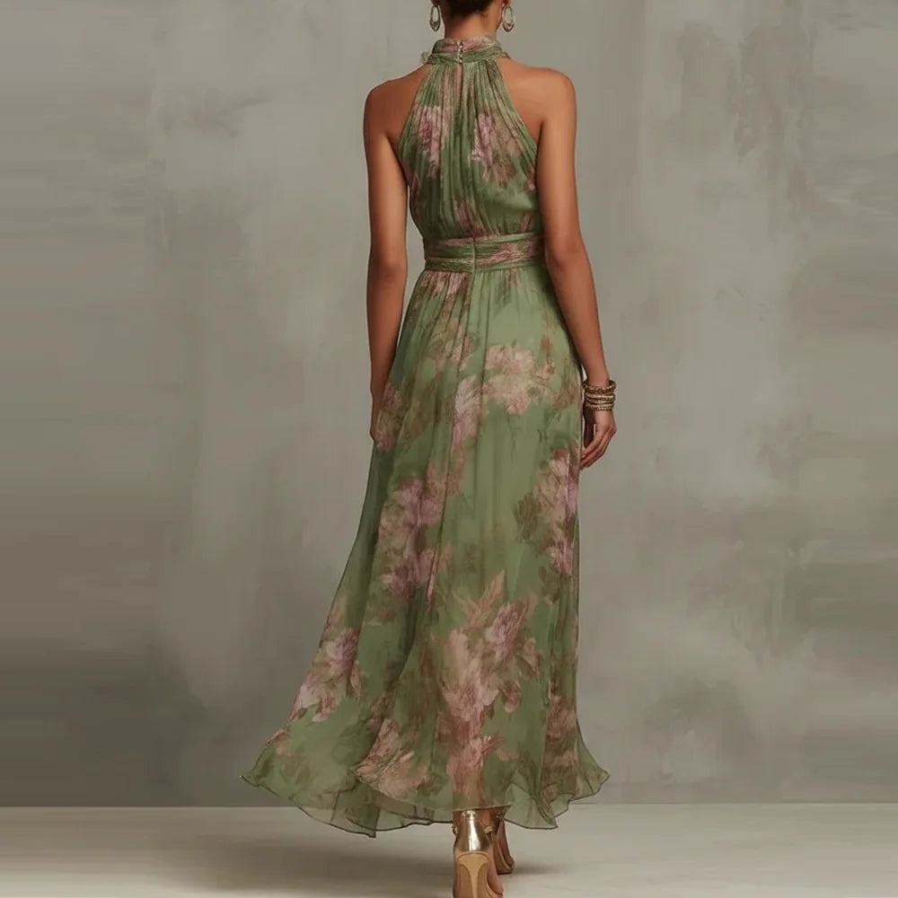 Haven Beck Natalie Floral Maxi Wedding Guest Dress