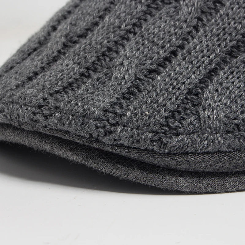 Men's Harlan Cable Knit Driving Cap