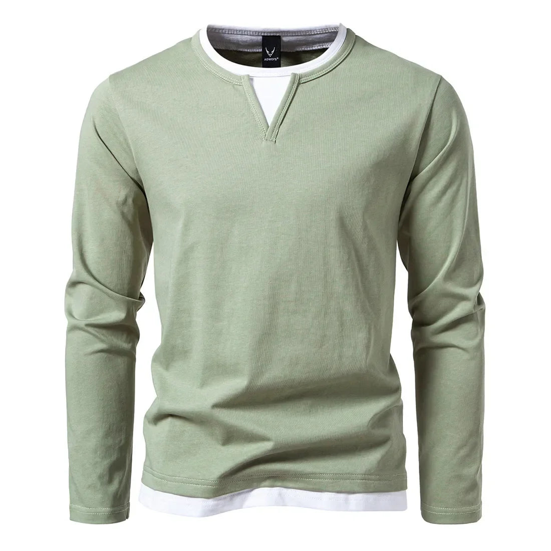 Haven Beck Men's Dominic O-Neck Long-Sleeve T-Shirt