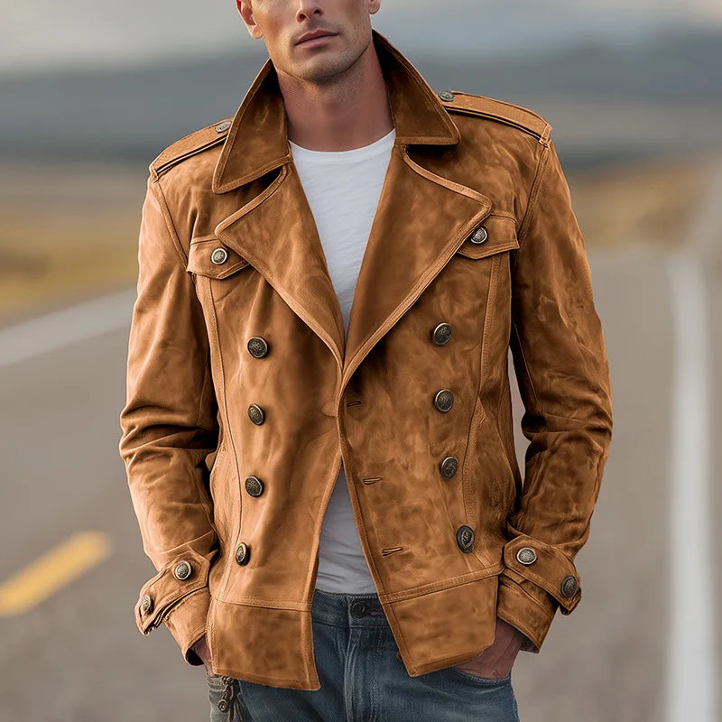 Haven Beck Men's Douglas Suede Coat
