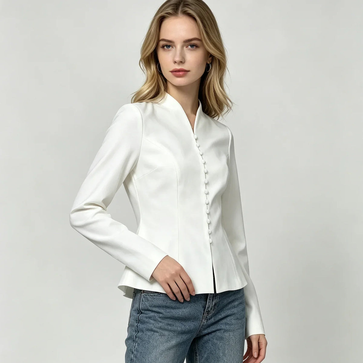 Women's Elodie Classic Peplum Tailored Blazer