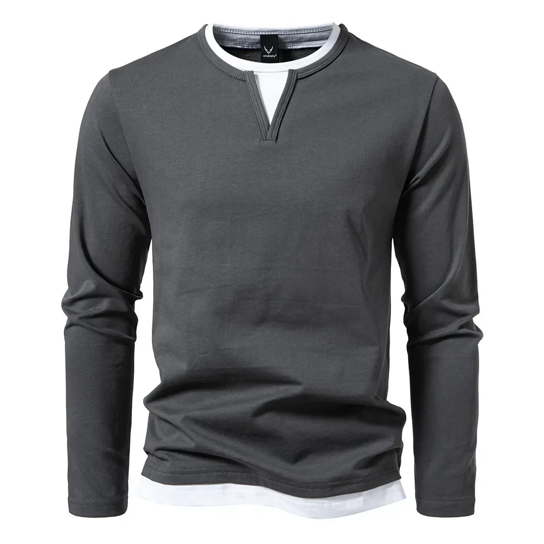Haven Beck Men's Dominic O-Neck Long-Sleeve T-Shirt