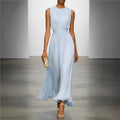 Urban Hollis Elenora Sleeveless Pleated Maxi Dress