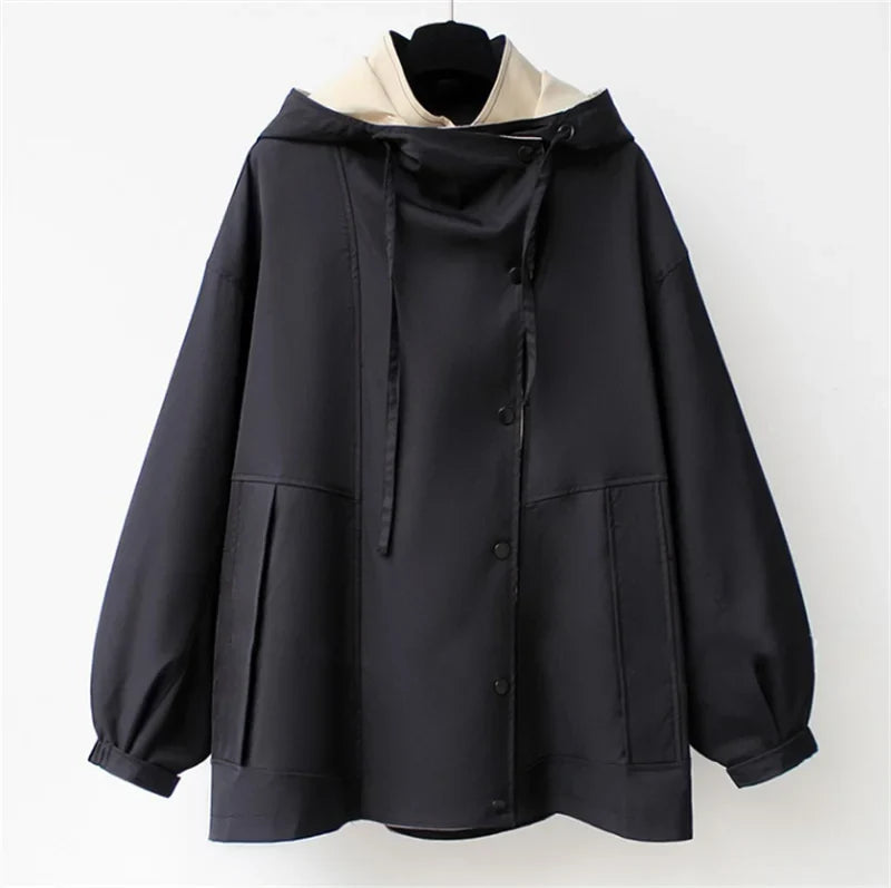 Women's Harlow Contrast Collar Trench