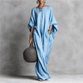 Haven Beck Ellis Long Sleeve Maxi Dress Relaxed Fit