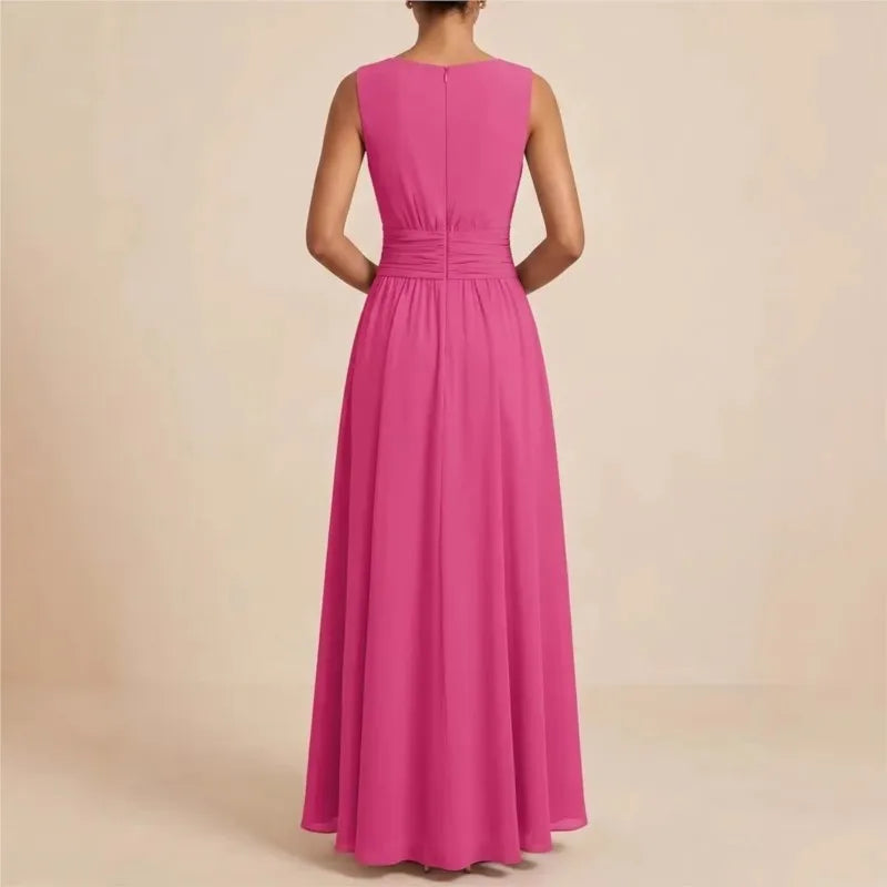 Urban Hollis Elenora Sleeveless Pleated Maxi Dress
