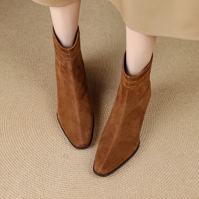 Women's Marisol Square Toe Ankle Boots