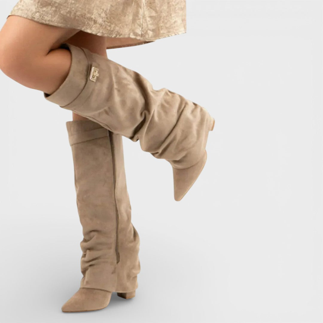 Women's Tammy Pointed Toe Slouchy Knee Boots