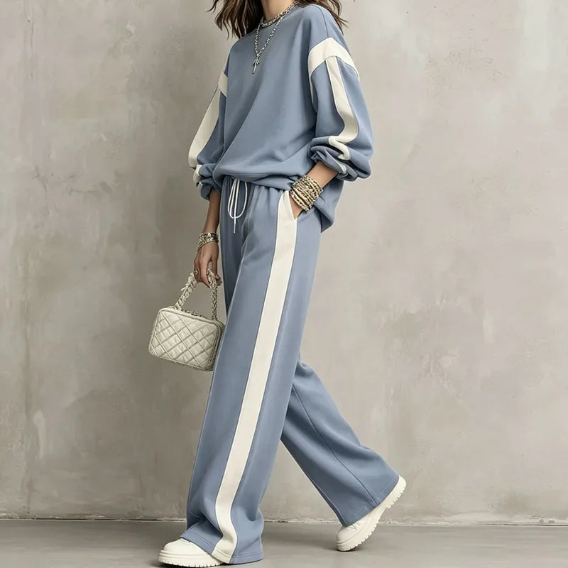 Women's Marisette Color Block Two Piece Set