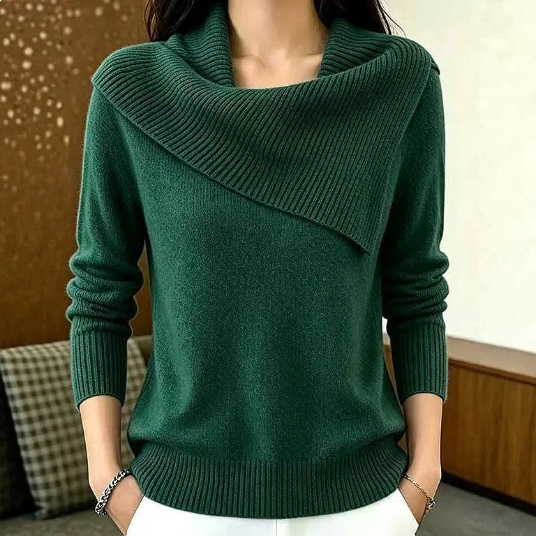 Women's Marisette Foldover Collar Sweater