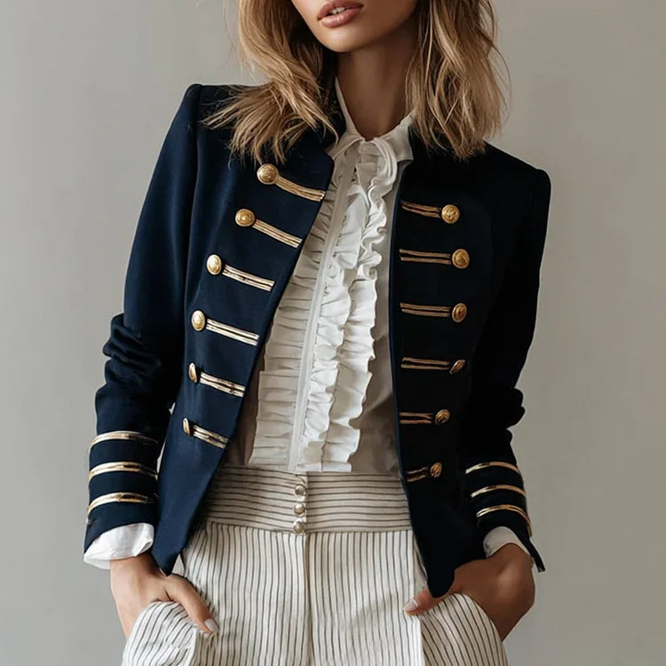 Haven Beck Women's Camille Tailored Military Jacket