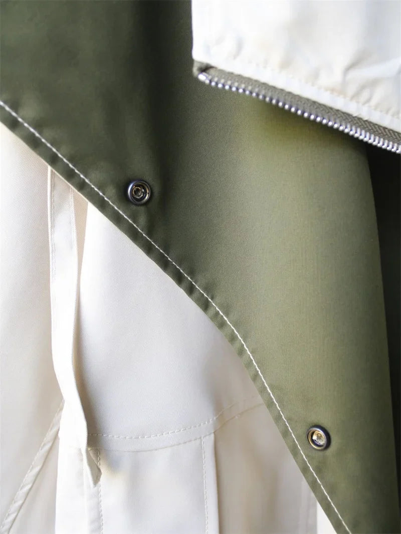 Women's Harlow Contrast Collar Trench