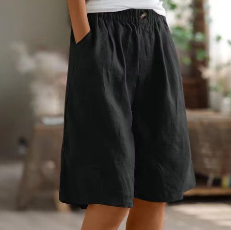 MAYBERRY Renee Comfort Shorts Women's Relaxed Elastic Waist Summer