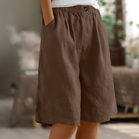 MAYBERRY Renee Comfort Shorts Women's Relaxed Elastic Waist Summer
