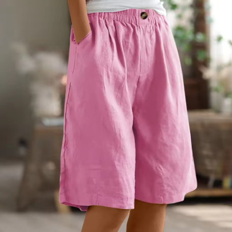 MAYBERRY Renee Comfort Shorts Women's Relaxed Elastic Waist Summer