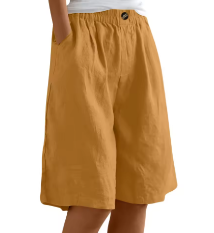 MAYBERRY Renee Comfort Shorts Women's Relaxed Elastic Waist Summer