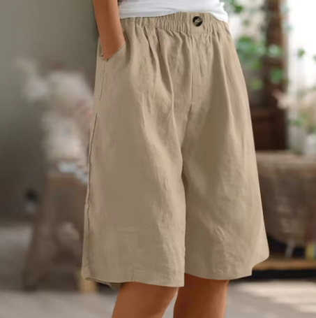 MAYBERRY Renee Comfort Shorts Women's Relaxed Elastic Waist Summer