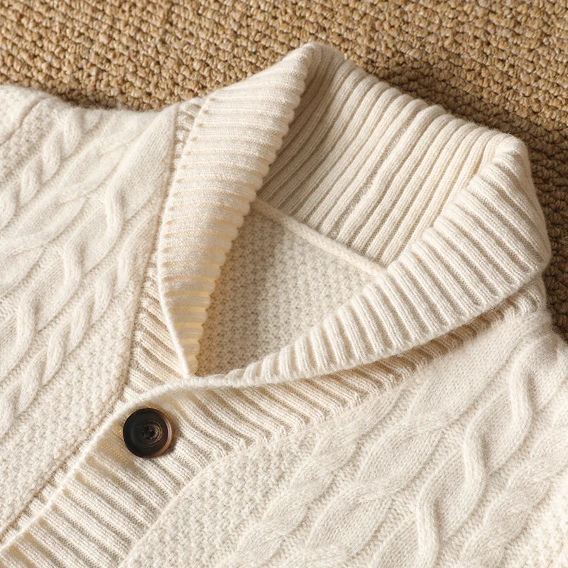 Men's Thatcher Merino Cardigan Knit