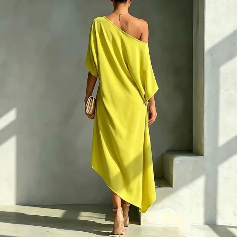 Women's Alessia Asymmetrical Midi Dress