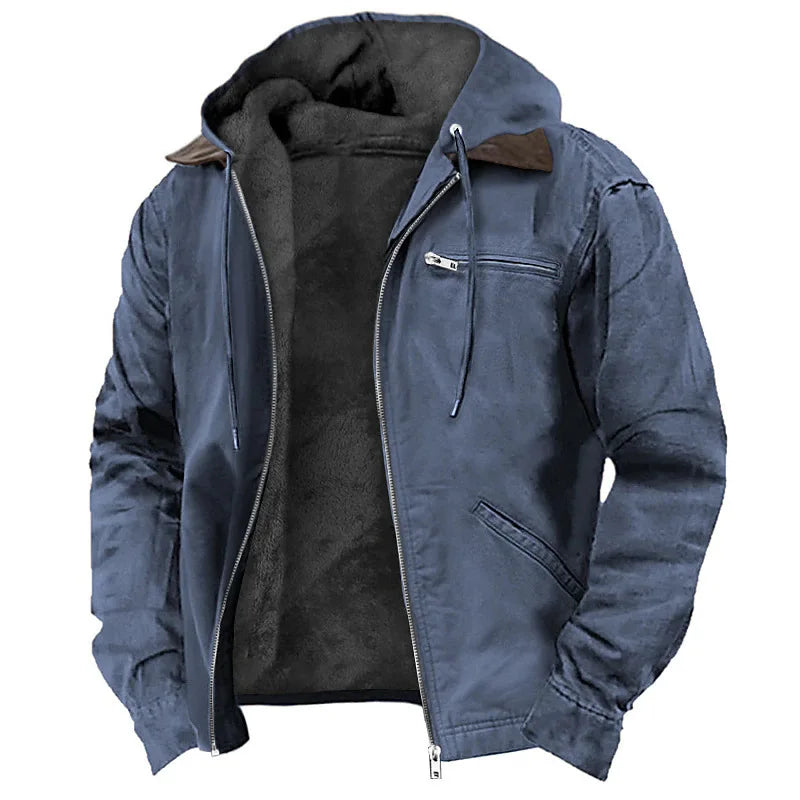 Haven Beck Men's Everett Drawstring Heavyweight Jacket