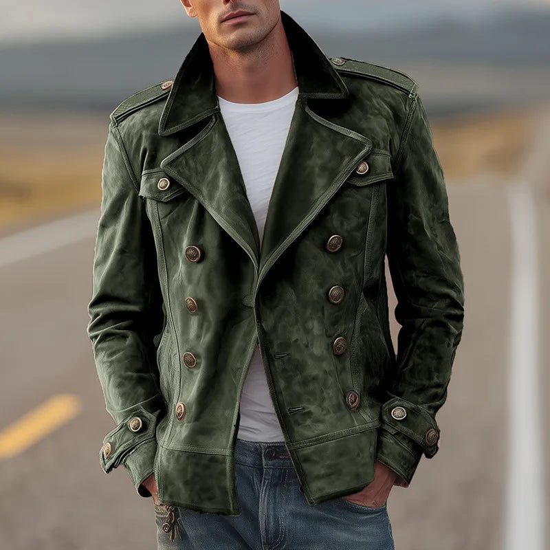 Haven Beck Men's Douglas Suede Coat