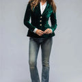 Haven Beck Women's Florence Tailored Velvet Blazer