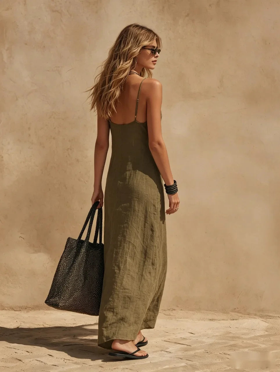 Women's Ayleen Side Slit Maxi Dress