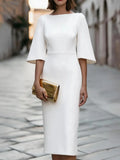 Women's Camille Bell Sleeve Midi Dress