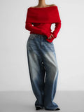 Haven Beck Women's Eliza Foldover Neck Sweater