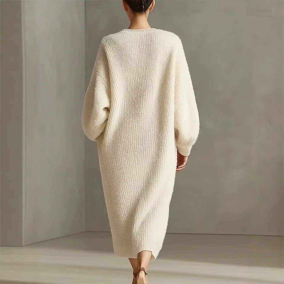 Women's Josefina Asymmetrical Hem Sweater Dress