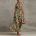 Haven Beck Natalie Floral Maxi Wedding Guest Dress