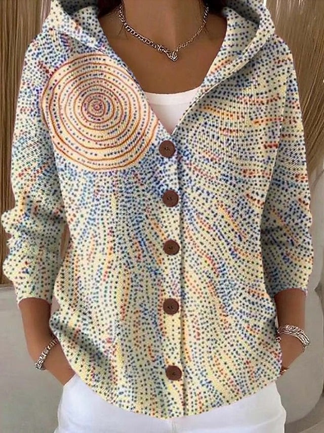 Harper & Wells Jenna Women's Button Hooded Cardigan Sweater