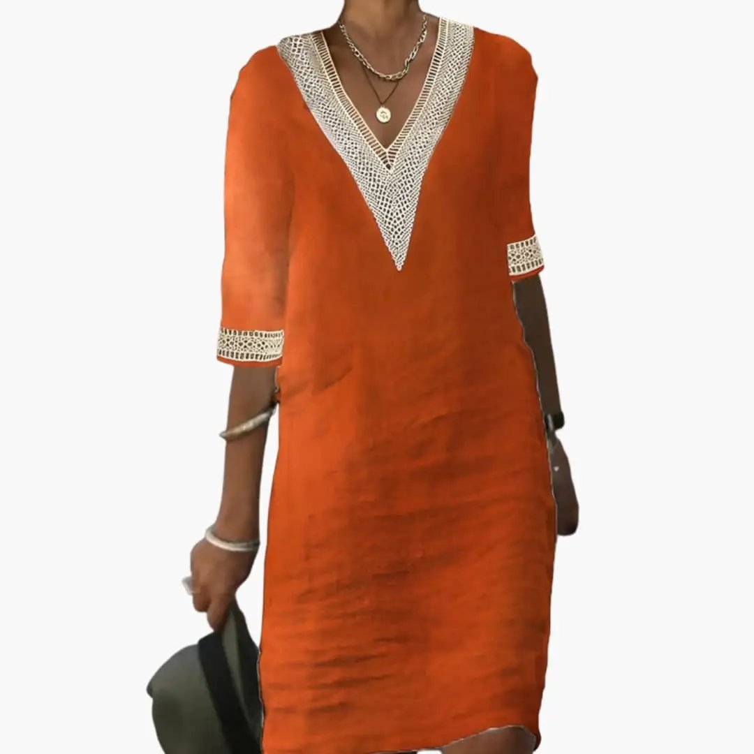 https://cdn.shopify.com/s/files/1/0980/8547/0533/files/Women_sKnee-LengthDresswithRoundNeckandShortSleeves_4.jpg?v=1777384890