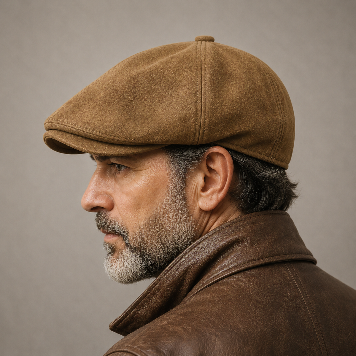 Men's Felix Suede Driving Cap