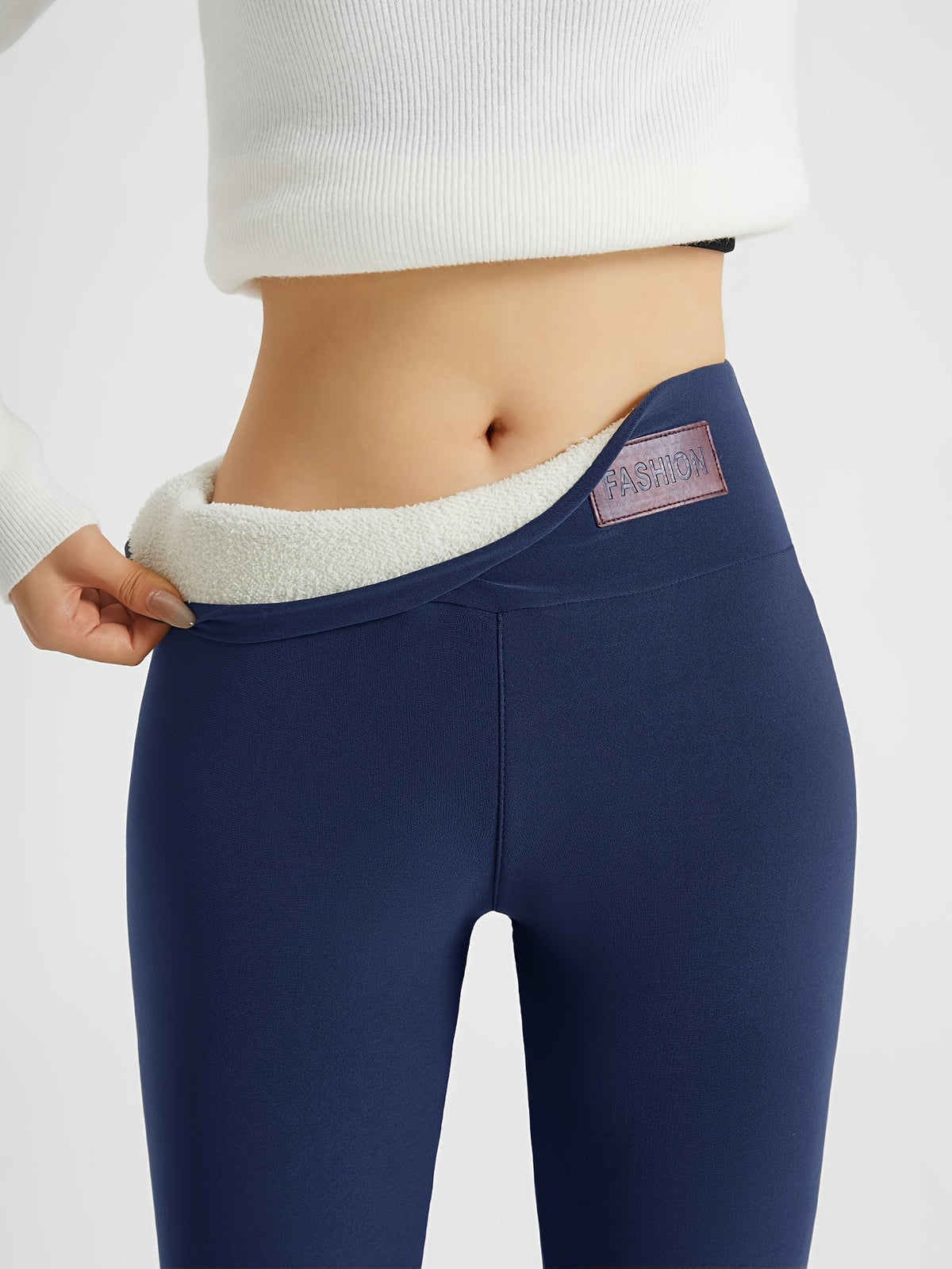 Haven Beck Women's Nerissa Brushed Plush-Lined Leggings