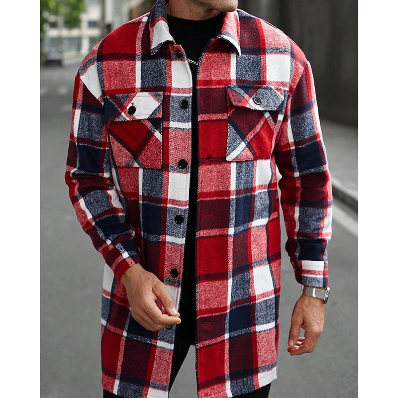 Haven Beck Men's Clayton Plaid Overshirt