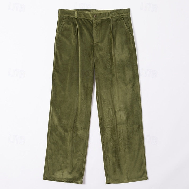Harper & Wells Men's Rupert Tailored Straight-Leg Trousers