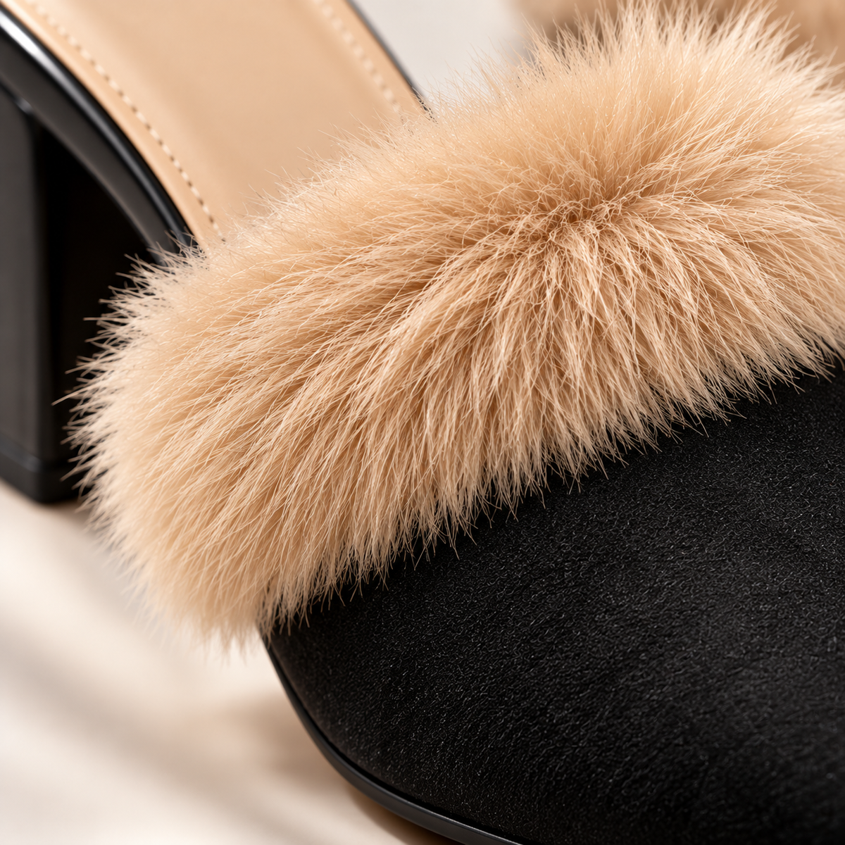 Women's Odette Fur Mules