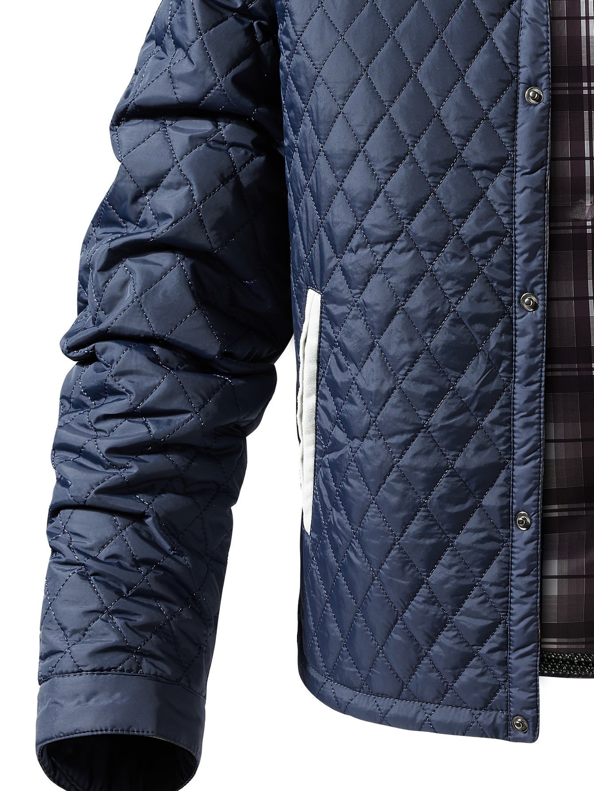 Harper & Wells Men's Gideon Quilted Stand-Collar Jacket
