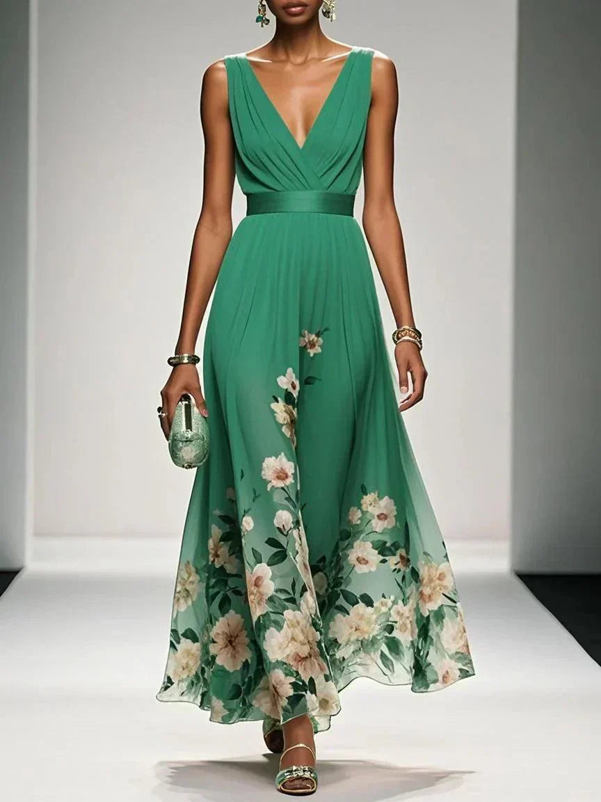 The Hills Nashville Isabella Women's Floral Print Wedding Guest Dress