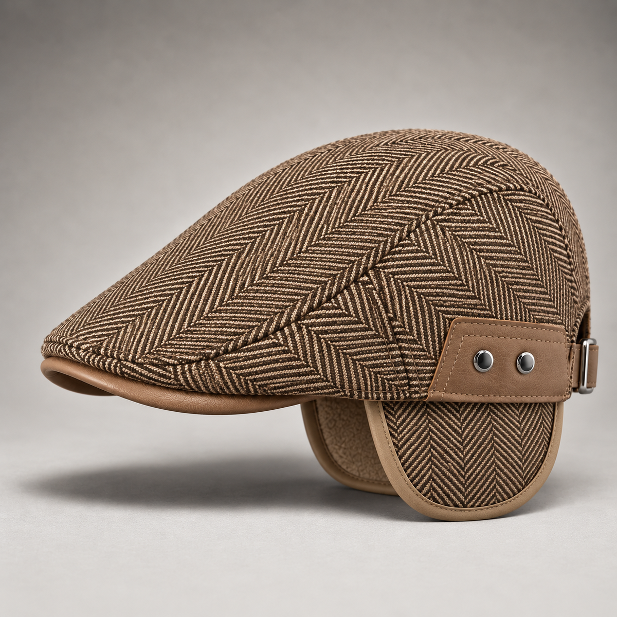 Men's Thornton Herringbone Driving Cap