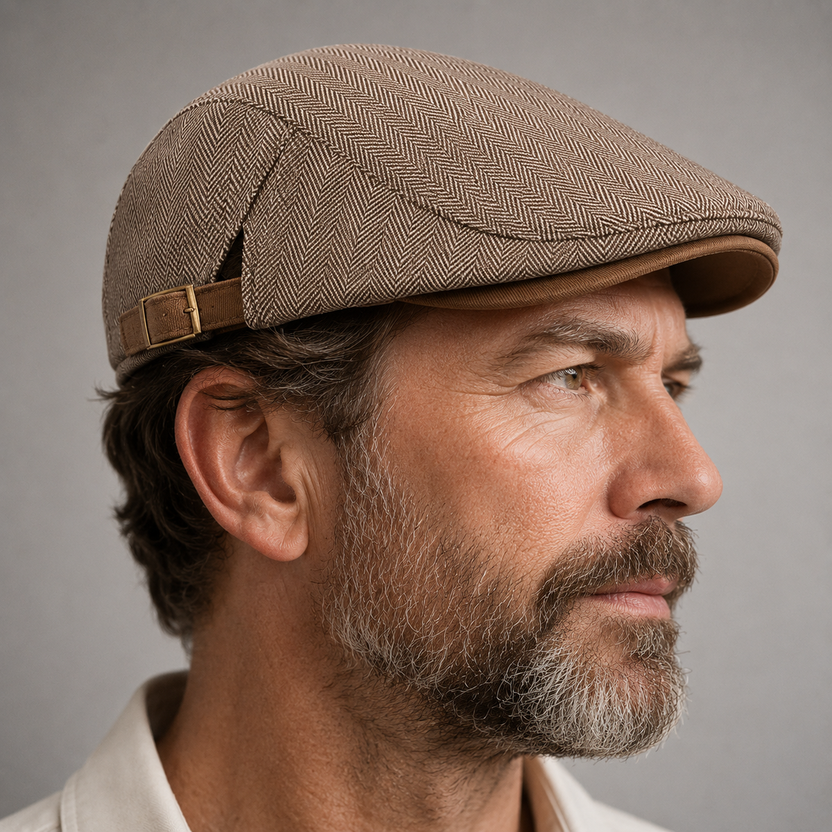 Men's Windsor Herringbone Driving Cap