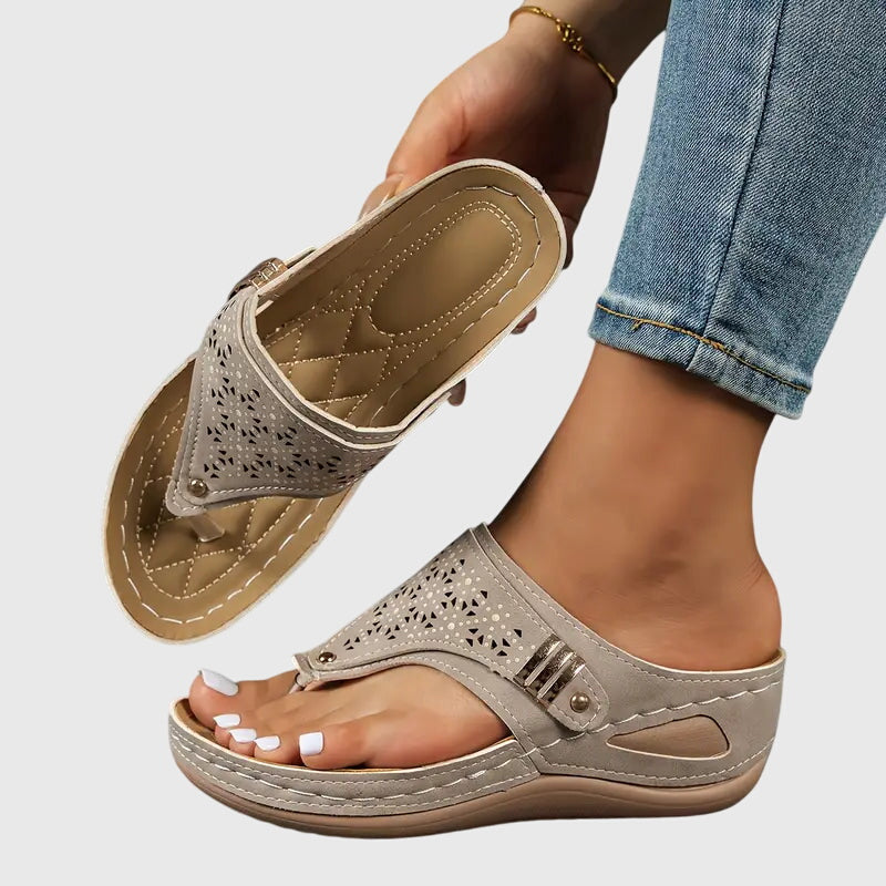 The Hills Nashville Kaylie Orthopedic Sandals Wedge Sole Women's
