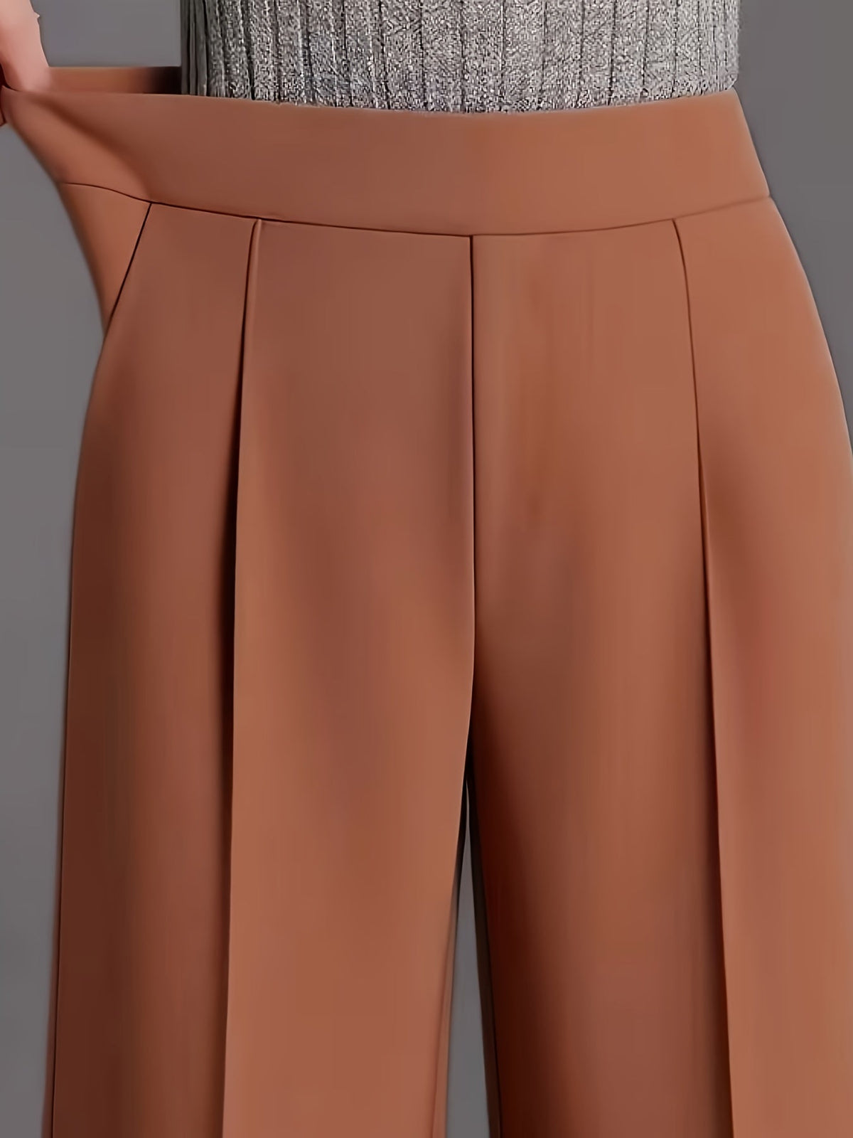 Haven Beck Women's Claudia High-Waisted Wide-Leg Pants