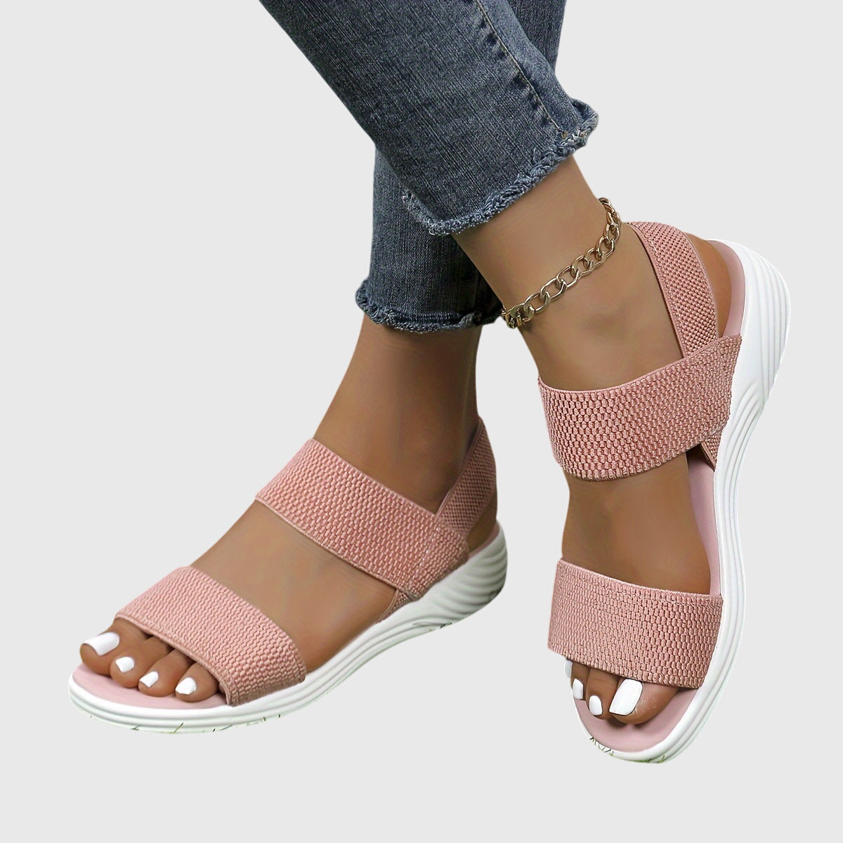 Emila Women's Lightweight Orthopedic Sandals with Adjustable Arch Support Straps