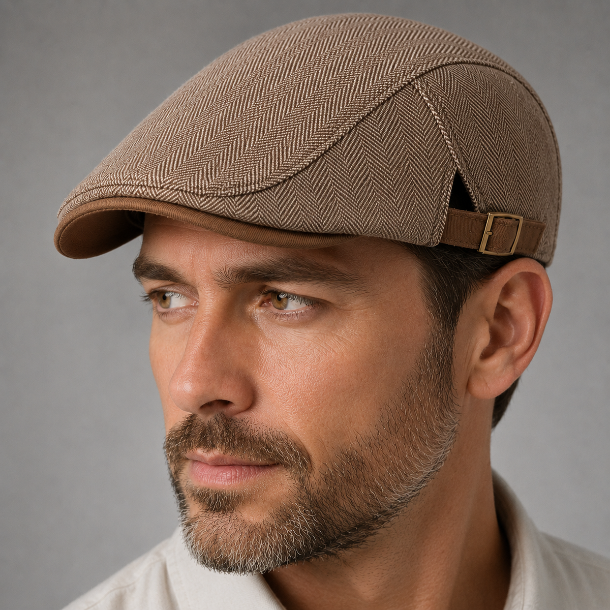 Men's Windsor Herringbone Driving Cap